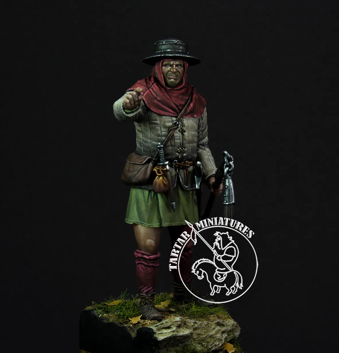 Hussite XV century, 75 mm 2